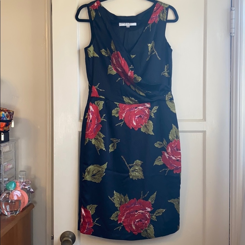 Trina Trunk Rose Print Dress